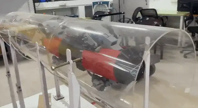 Reverse pipe traversal test