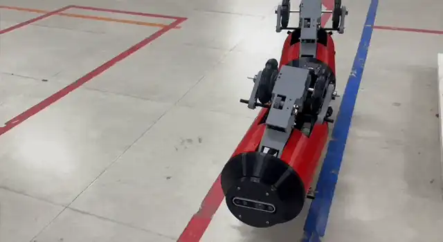 Ground mobility test of the multimodal robot